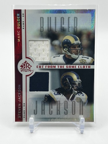 2005 Marc Bulger & Steven Jackson - Upper Deck Reflections - #CC-BJ