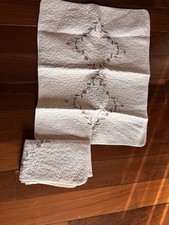 VGT Country Quilted Set Of 2 Shams Embroidered Standard Size 21x27