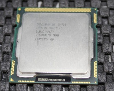 Intel Core i5 750 2,66ghz Quad Core Sockel LGA1156 NON VGA Prozessor SLBLC