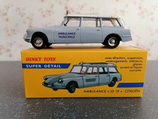 Citroën ID 19 Ambulance Municipale - Dinky Toys Atlas - Ref 556 neuf 1/43