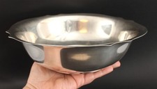 Antique Early 20thC Gorham Athentic Line Sterling Silver 10.5in Centerpiece Bowl