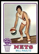 1973-74 TOPPS BILLY PAULTZ . NEW YORK NETS #216