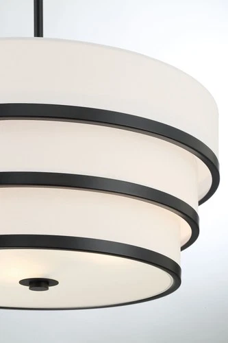 Minka Lavery 2443 Cascade 3 Light 18"W Pendant - Coal - Picture 4 of 10