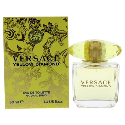 Versace Ladies Versace Yellow Diamond EDT Spray 1.0 oz Fragrances 8011003804542