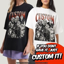 Custom Name T-Shirt Personalized Graphic Tee Make Your Own Shirt