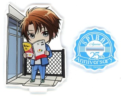 鳴海歩 Spiral ~Suiri no Kizuna~ 25th Anniversary Acrylic Stand Japan