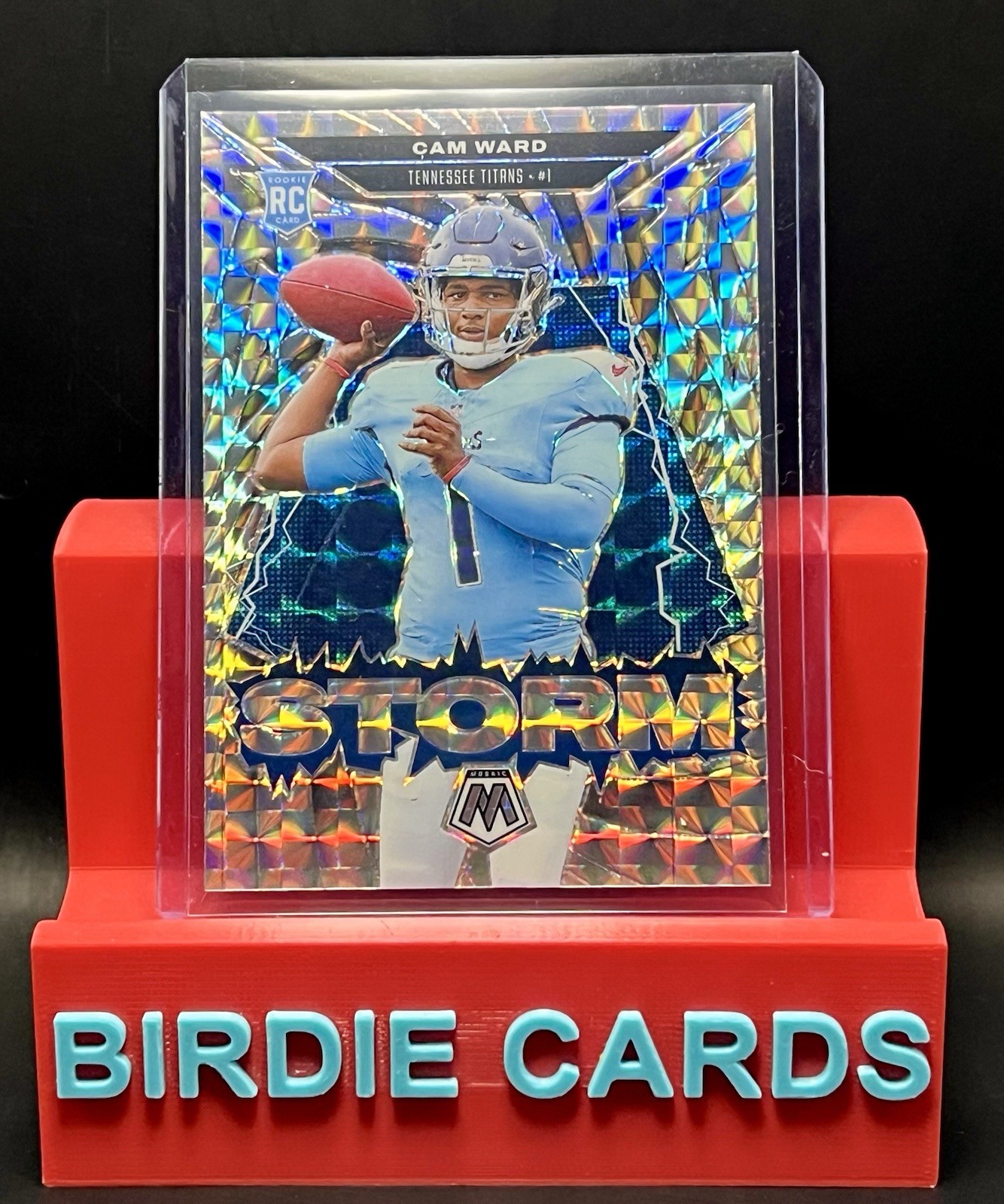 2025 Mosaic - Cam Ward (RC) Silver Mosaic Storm #2