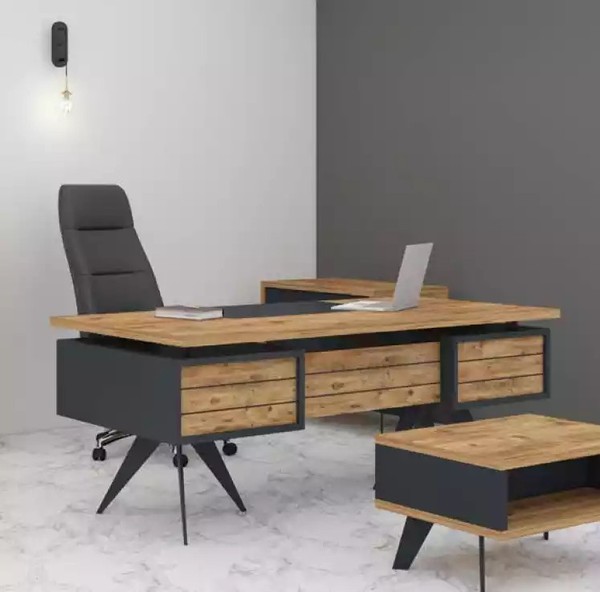 BüRomöBel LuxuriöSer Eckschreibtisch Arbeitszimmer Tisch MöBel Tische-image