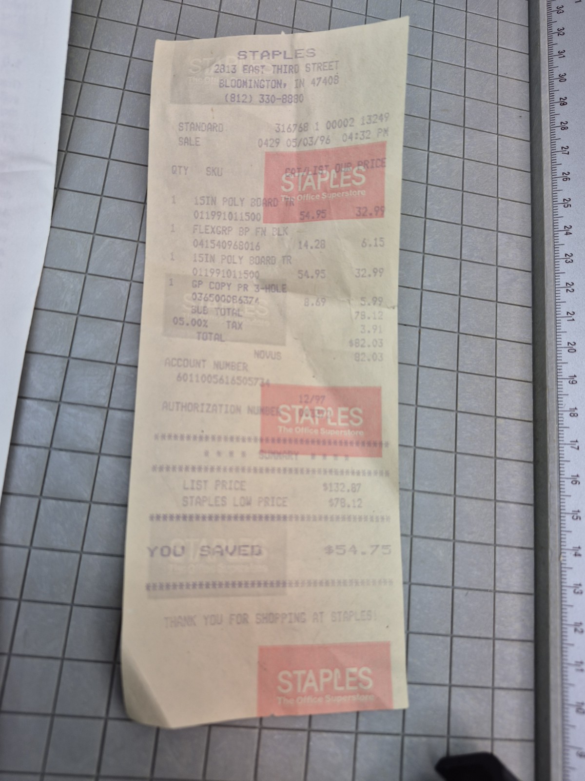 Vtg Nice! Martin Yale Premier Paper Trimmer  Cutter 15" P215 Coupe-Papier 