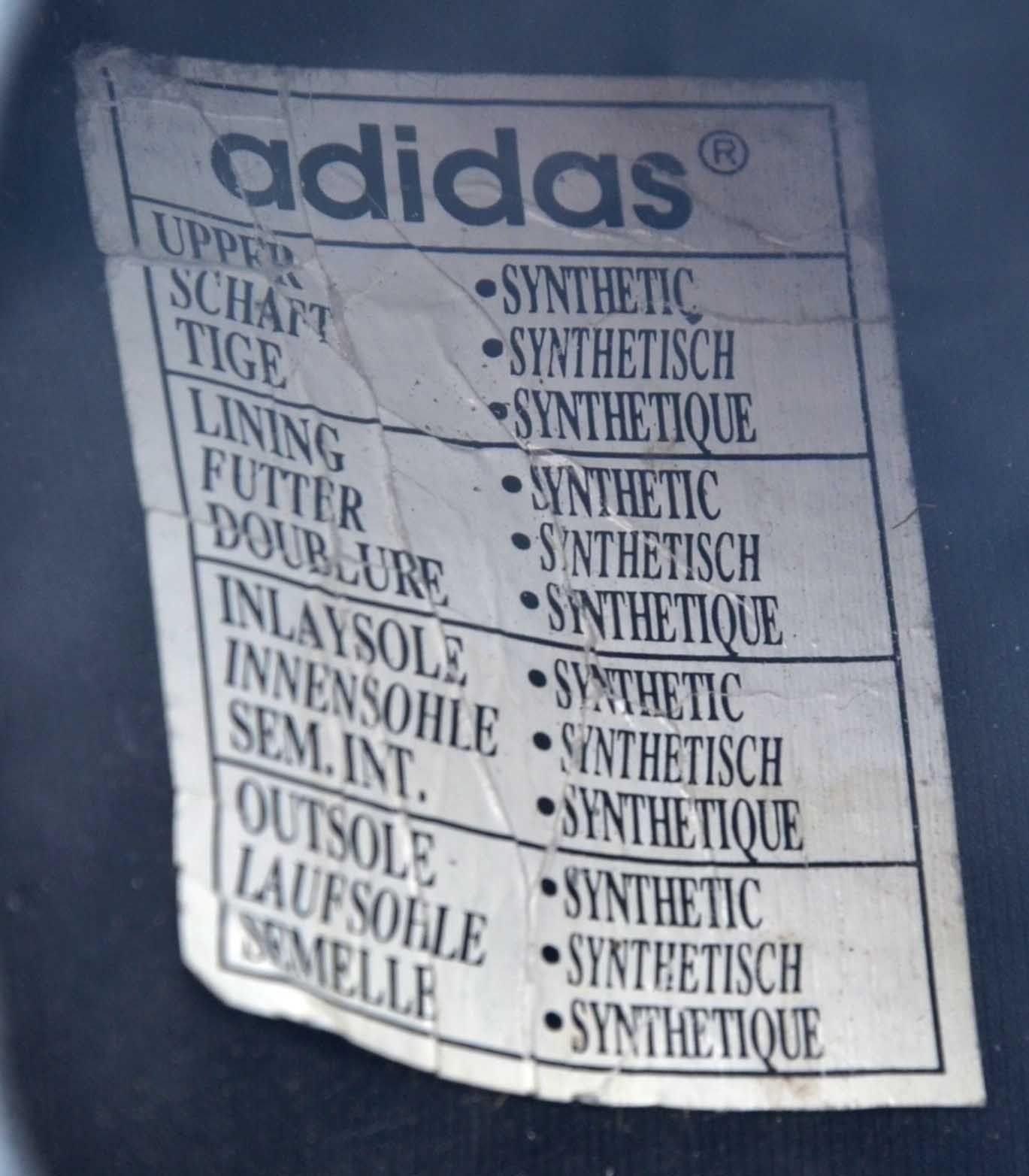 RARE VINTAGE ADIDAS FOOTBALL BOOTS CLEATS 011298 1995 SIZE US-11,5 UK-11 MEN thumbnail 8