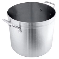 Crestware Hpot40 Heavy Duty Stock Pot, 40 Qt, Aluminum