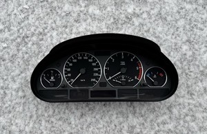 BMW 3er E46 Tacho Kombiinstrument Aluringe | Diesel & Schaltgetriebe