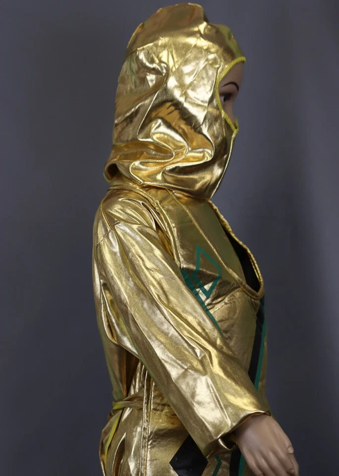 Костюмы Charades Child Golden Ninja серия III, золотистые, размер: (M 8-10) - Изображение 4 из 4