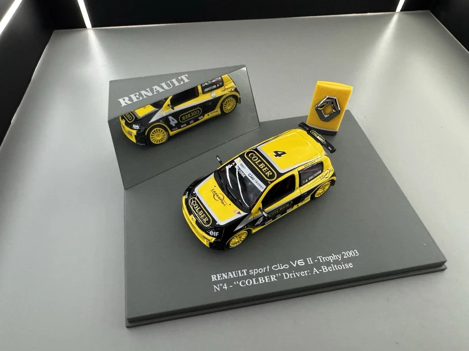 1/43 Universal Hobbies Renault Sport Clio V6 2 Trophy 2003 Colber (H) - Photo 3/4