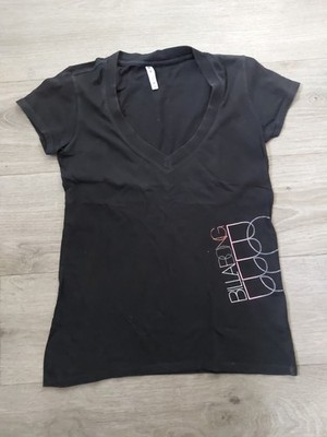 BILLABONG -T-Shirt - Shirt - Größe M   Damen - Schwarz V-Ausschnitt