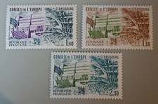 France année 1981 service 65 66 67 neuf luxe ** Conseil de l'Europe