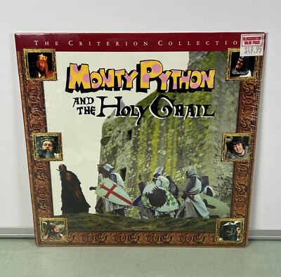Monty Python and the Holy Grail Criterion Collection (Laserdisc 1992) Sealed New