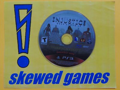 Injustice Gods Among Us Ultimate Edition - Disc Only - PS3 PlayStation 3 Sony