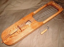 Unique 6 String LIAR Lyre White Oak & Red Oak NR!