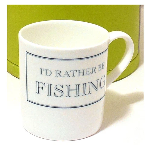 I'd rather be FISHING Mug