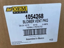 ICP Fast Parts Inducer Motor 1054268-Draft Inducer (NEW)