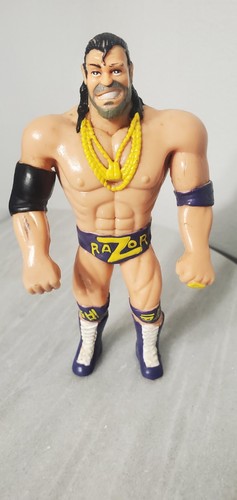  Razor Ramon Scott Hall Just Toys WWF Bend-Ems Wre...