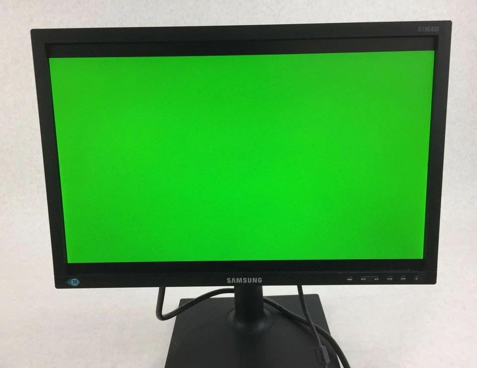 Samsung 19" SE450 Series LED Monitor S19E450BW 1440 x 900 pixels - Image 3 of 4