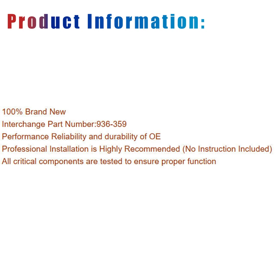 Drive shaft Rear Prop Shaft Assembly for BMW 325Ci 320i 323i Base Sedan 936-359 - Image 4 of 4