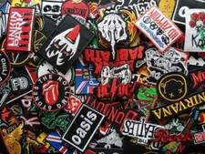 Logo Band Hard Rock Heavy Metal Pop Punk Embroidered Patch Iron Sew on jacket