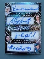 2024 Leaf Metal Women of Sport Mulkey Hammon Campbell Balkovec Quad Auto 1/1