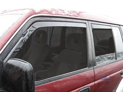 Deflecteurs D'Air / De Vent Pour Mitsubishi Pajero 1991-2000 5-Portes 4-Pcs HEKO - Photo 1/4
