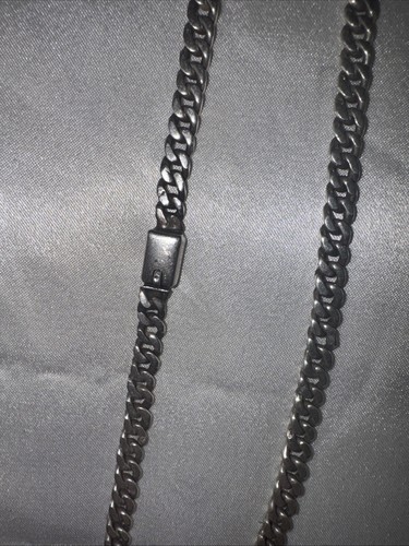 Heavy Long , Mexican 925 Sterling Silver Curb Chain Necklace. 39g 25’ - Picture 6 of 8