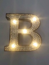 Decorative Light Up Letter "B"