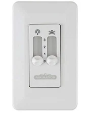 Fanimation CW2LA Ceiling Fan/Light Wall Control White  New #4