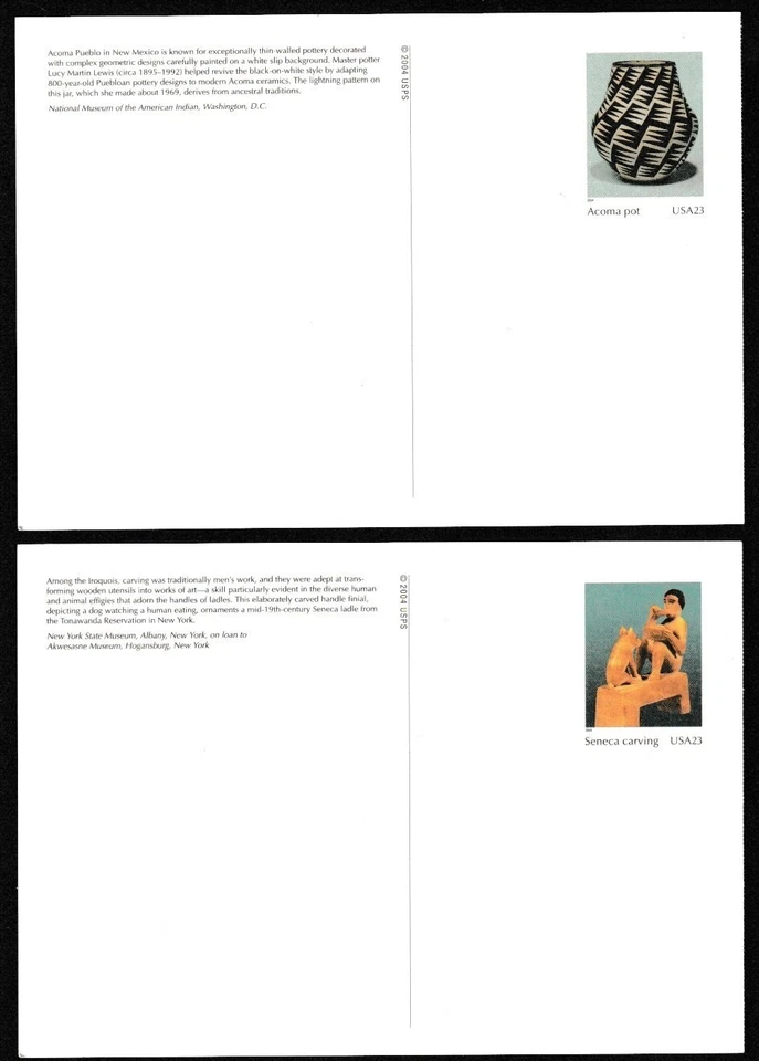 US USPS ART of the  America ladcsapes post cardsx10 - Image 4 of 4