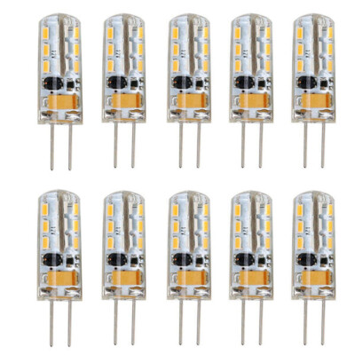 10x Bulb G4 LED AC/DC 12V 3W Cool White Warm White=20W Halogen Capsules Lamp SMD