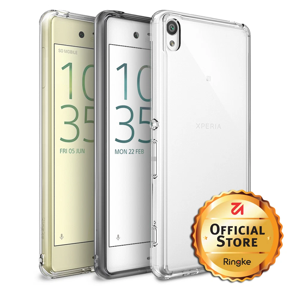 Funda protectora transparente a prueba de golpes para PC para Sony Xperia XA | Ringke [FUSION] Foto 2 de 4