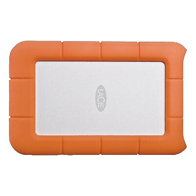 LaCie Rugged Secure USB-C 2TB All-Terrain Encrypted Portable Hard