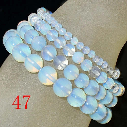 Natural 6/8/10/12mm Multicolor Gemstone Round Beads Stretch Bracelet 7.5" AAA - Picture 38 of 42