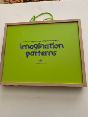 Imagination Patterns Creative Magnetic Play 40 Patterned Shapes 2014 Mindware