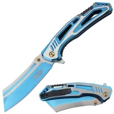 8.25" DARK FANTASY BLADES EDC FOLDING POCKET KNIFE 3CR13 STEEL BLADE POCKET CLIP