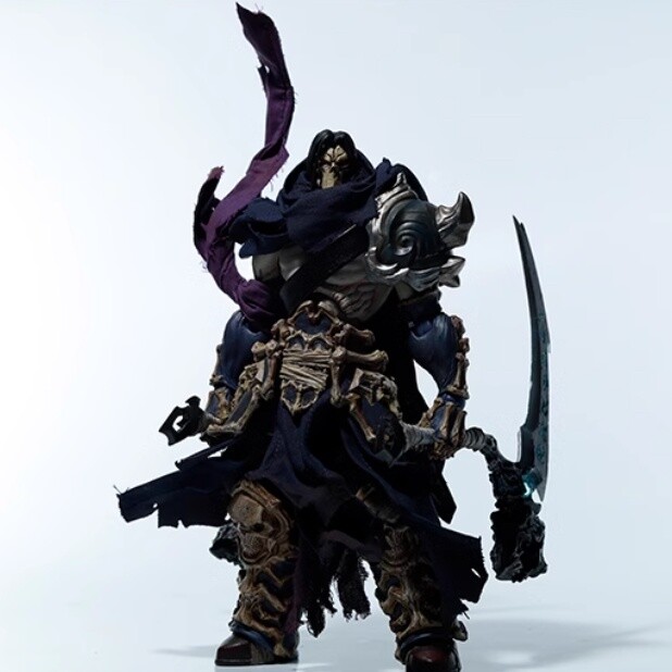 1/12 Darksiders Abyss Knight Action Figure Cloak Costume Set For 6