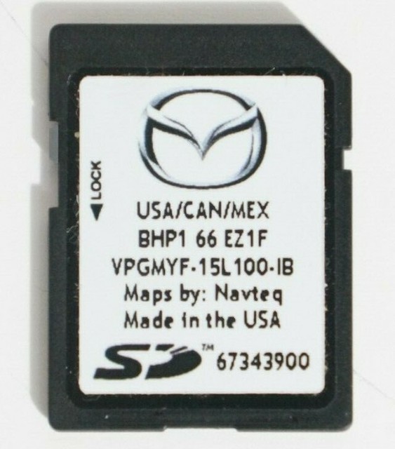Sd card mazda