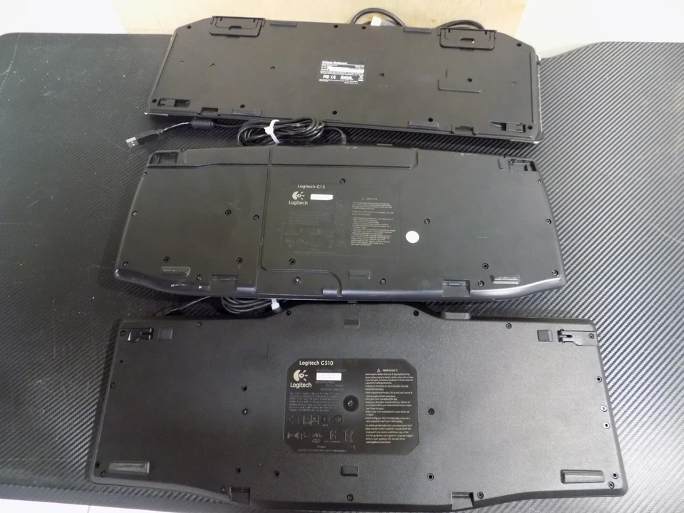 Lot of 3 gaming keyboards logitech and saitek g510 g15 and eclipse - Image 4 of 4