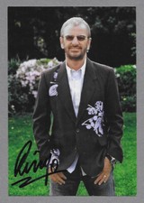 Ringo Starr signed rare colour Promotion Photo, Beatles Autograph, Mint, Concert