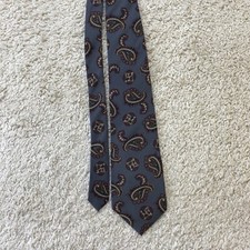 Guy Laroche Men's Silk Neck Tie Multicolor Paisley 4" X 59"