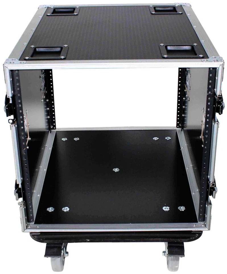 ProX T-10RSS24 10U Space Rack Mount Flight Case 24 Inch Depth W/Casters - Image 2 of 4