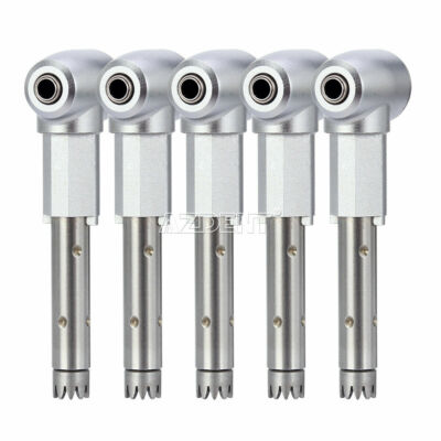 5Pcs Dental Intra Head 1:1 Push Button Contra Angle Inner Water Handpiece 2.35mm