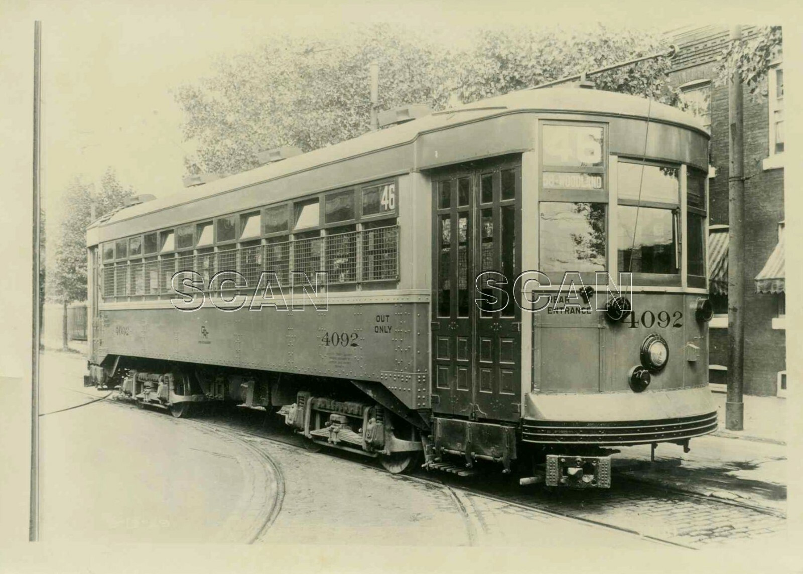 OCC627 RP 1950s PRT PHILADELPHIA RAPID 