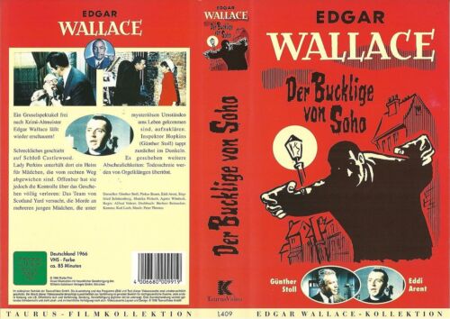 (VHS) Edgar Wallace - Der Bucklige von Soho - Günther Stoll, Eddi Arent - Picture 1 of 2